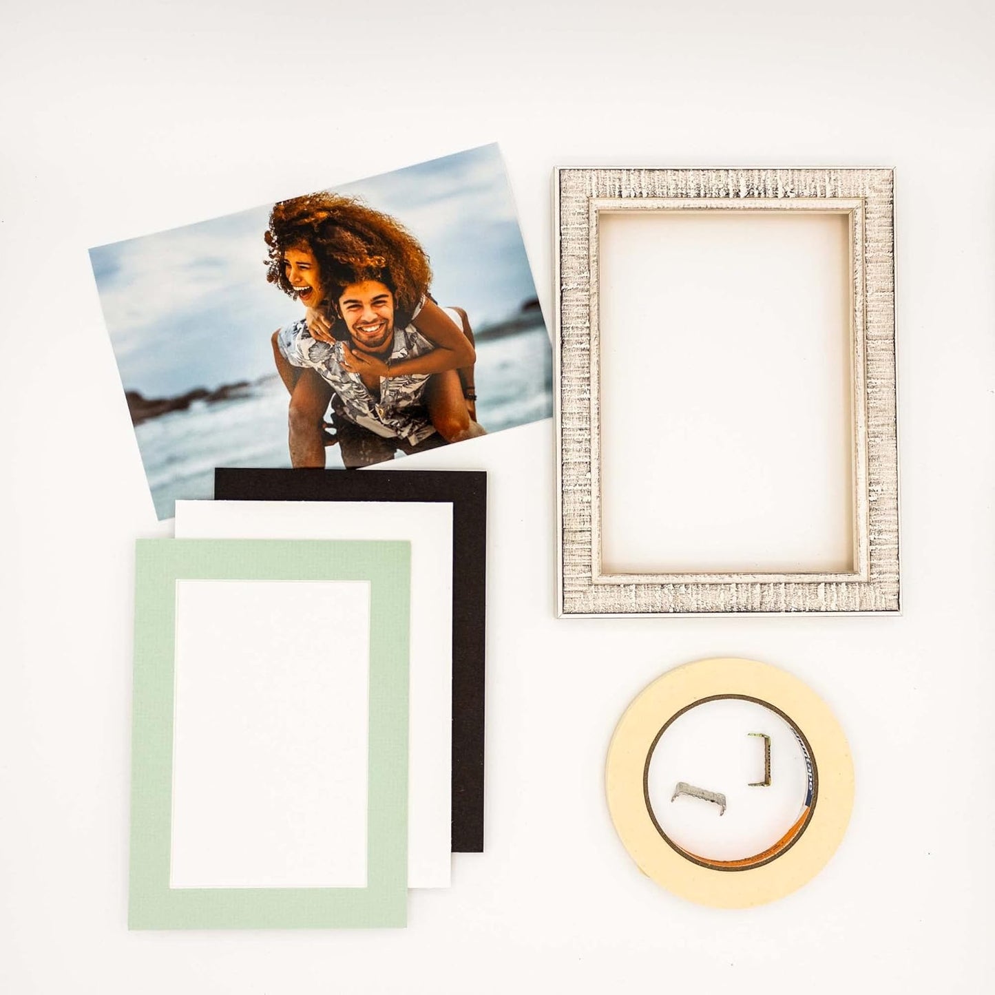 5x7 Mat for 8.5x11 Frame - Precut Mat Board Acid-Free Honeydew Green 5x7 Photo Matte For a 8.5x11 Picture Frame, Premium Matboard for Family Photos, Show Kits, Art, Picture Framing, Pack of 1 Mat