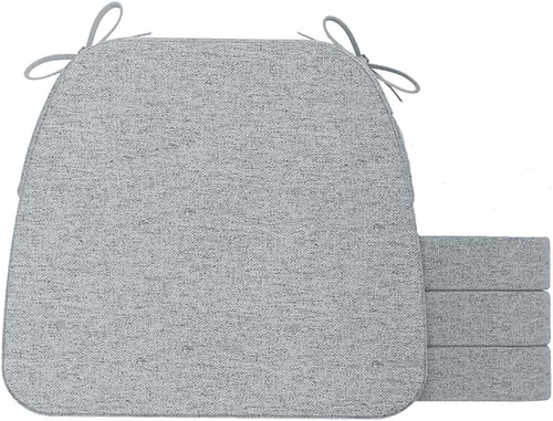 AAAAAcessories D-Shaped Chair Cushions, Machine-Washable Cover by AAAAAcessories