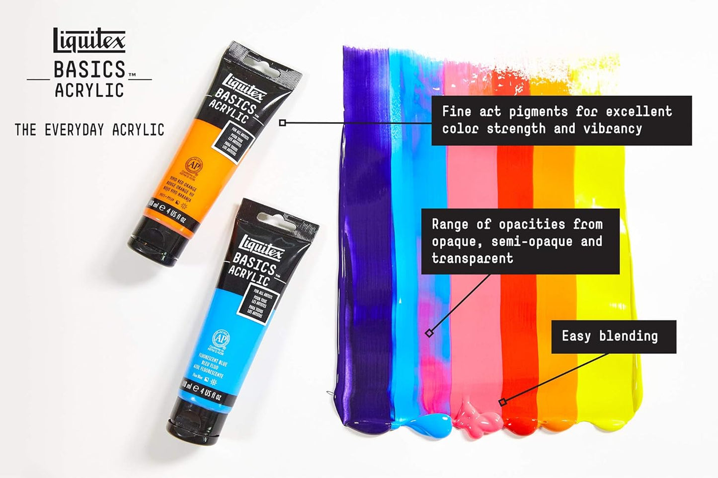 Liquitex BASICS Acrylic Paint, 118ml (4-oz) Tube, Gold