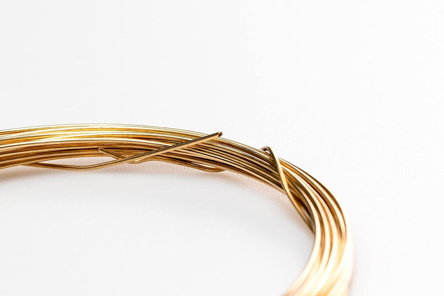 20 Gauge, Jeweler's Brass Wire, Red Brass, Round Dead Soft CDA #230 Alloy Jewelry Grade - 25FT by Filofly