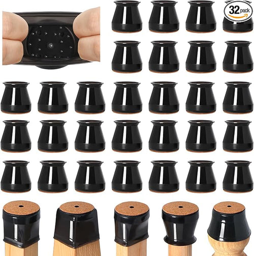 32 Pcs Chair Leg Floor Protectors by VIUME
