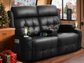 RV Loveseat Recliner Sofa, Massage Wall Hugger Reclining Couch by TiooiiReclinerSofa
