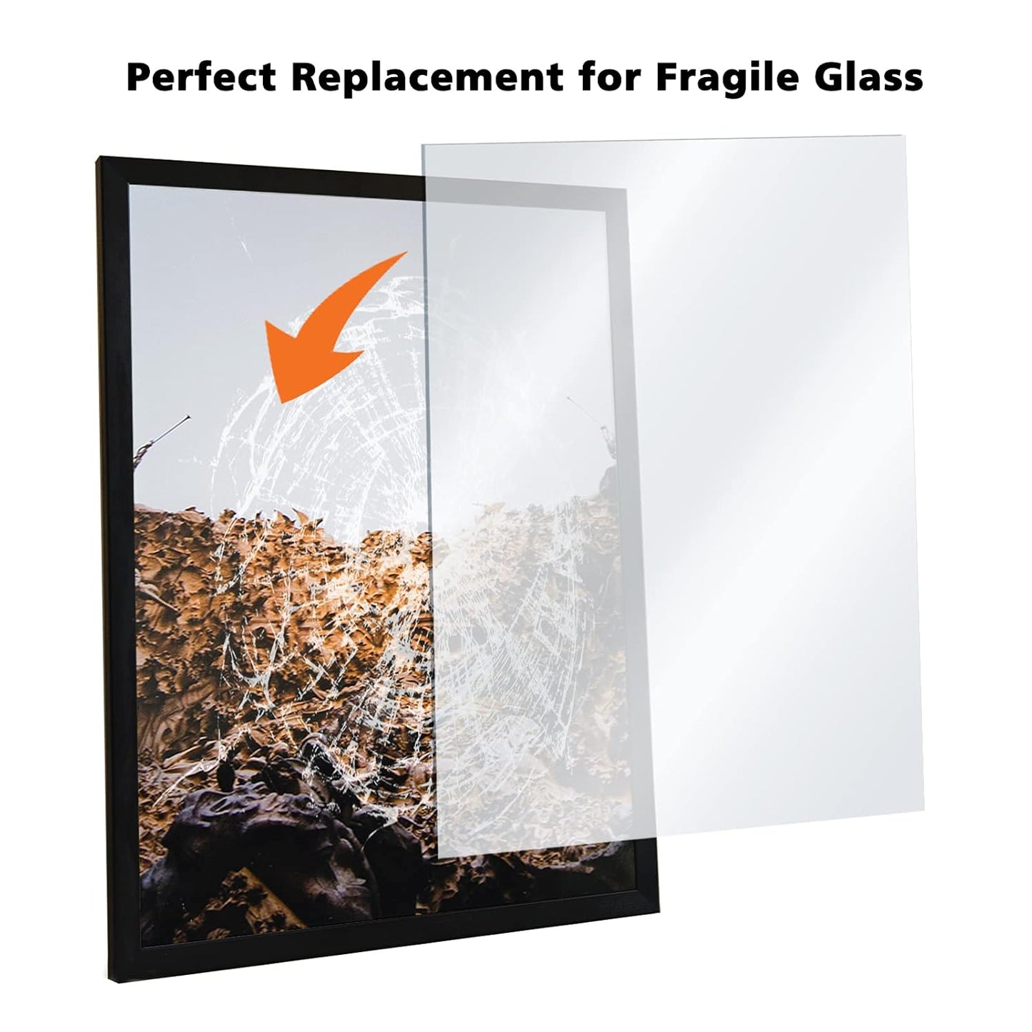 Egofine Plexiglass Sheets Acrylic Sheets 12 Pack of 8x8’’ 0.04 Thick Clear Plastic Cast Transparent Plexi Glass for Crafting Projects, Replacement Picture Frame Glass, DIY Display, Easy to Cut