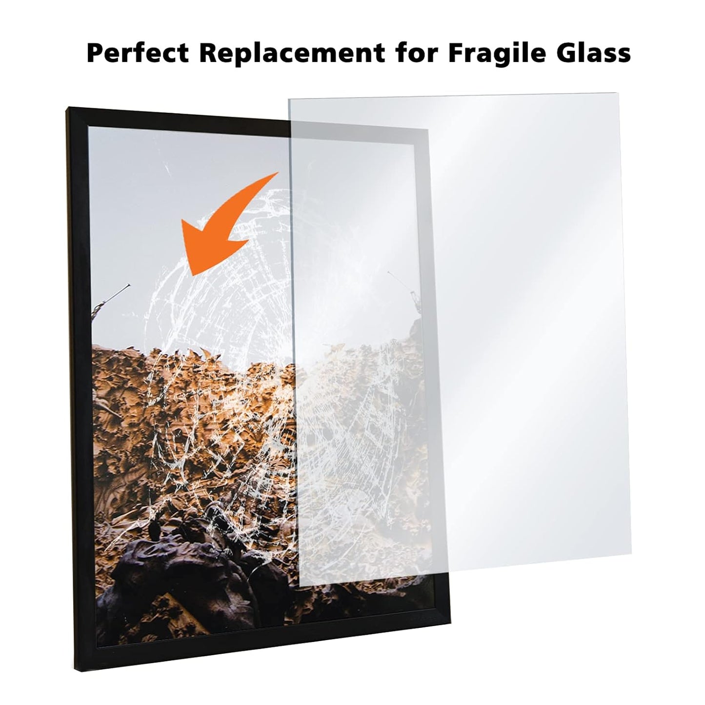 Egofine Plexiglass Sheets Acrylic Sheets 12 Pack of 12x12’’ 0.04 Thick Clear Plastic Cast Transparent Plexi Glass for Crafting Projects, Replacement Picture Frame Glass, DIY Display, Easy to Cut