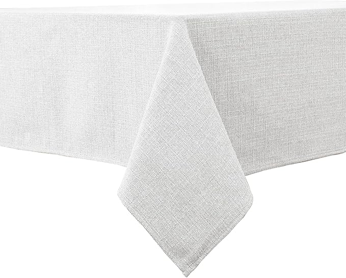BALCONY & FALCON Rectangle Tablecloth 47" x 63" Washable Wrinkle Resistant and by BALCONYFALCON