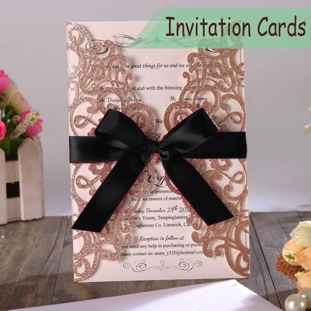 1" Width x 100 Yards Satin Ribbon, Black Ribbon Perfect for DIY Craft, Bows, Gift Wrapping, Flower Bouquet, Valentine's Day, Christmas and Halloween Party Decoration