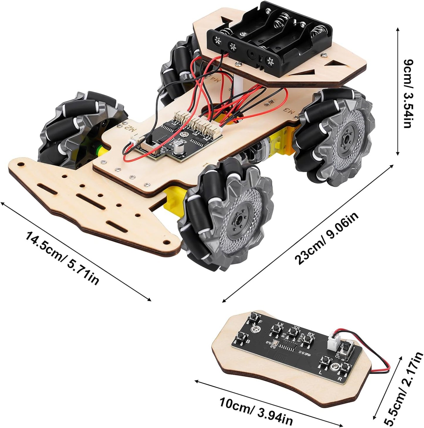 RC Robot Car Kit for Kids Ages 8-12 12-16, STEM Science Kits, STEM Projects, Gifts for 8 9 10 11 12 13 14 15 16 Year Old Boys Girls Teens, Cool Engineering Building Toys