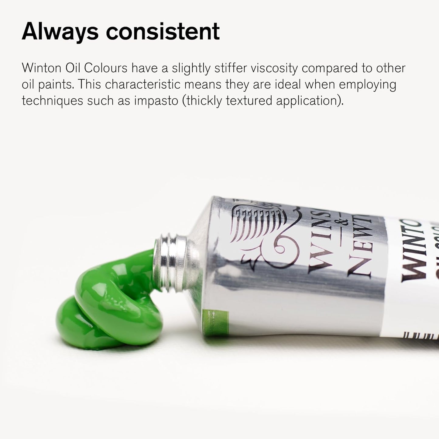 Winsor & Newton Winton Oil Color, 37ml (1.25-oz) Tube, Zinc White