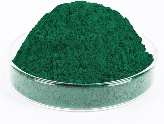 GOODTAKE Concrete Pigment, Green Iron Oxide Pigment Powder, Concrete Cement Dye Color Pigment for Pastel Tile Paint Concrete Cement Mortar Grout (Green, 8 oz)
