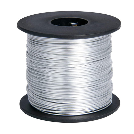 328 Feet Aluminum Craft Wire, 18 Gauge Silver Bendable Soft Metal Aluminum Wire Roll Bulk for DIY Crafts Sculpting Jewelry Making