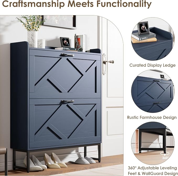 Nicetree Shoe Storage Cabinet, Shoe Cabinet - Image 5
