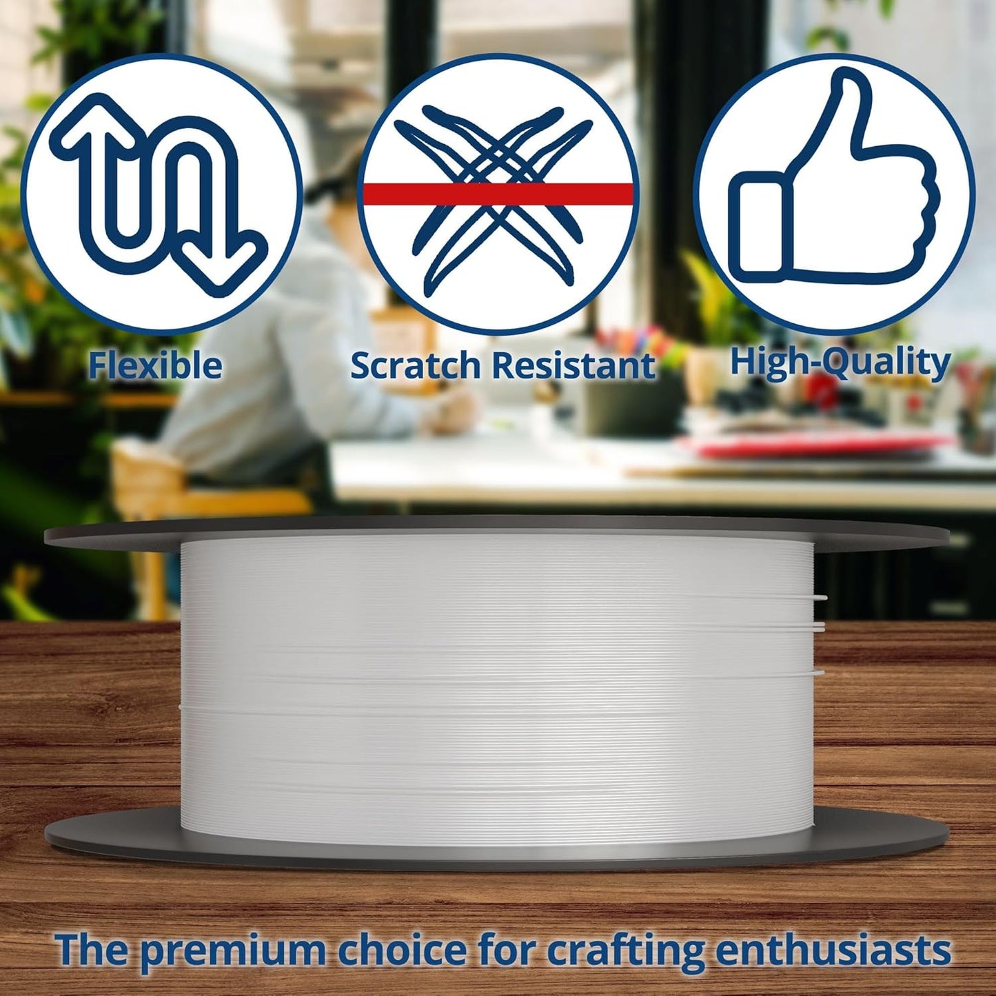 Soft Flex 21 Strand Beading Wire - Fine 0.14 Diameter - 100 Feet Design Wire