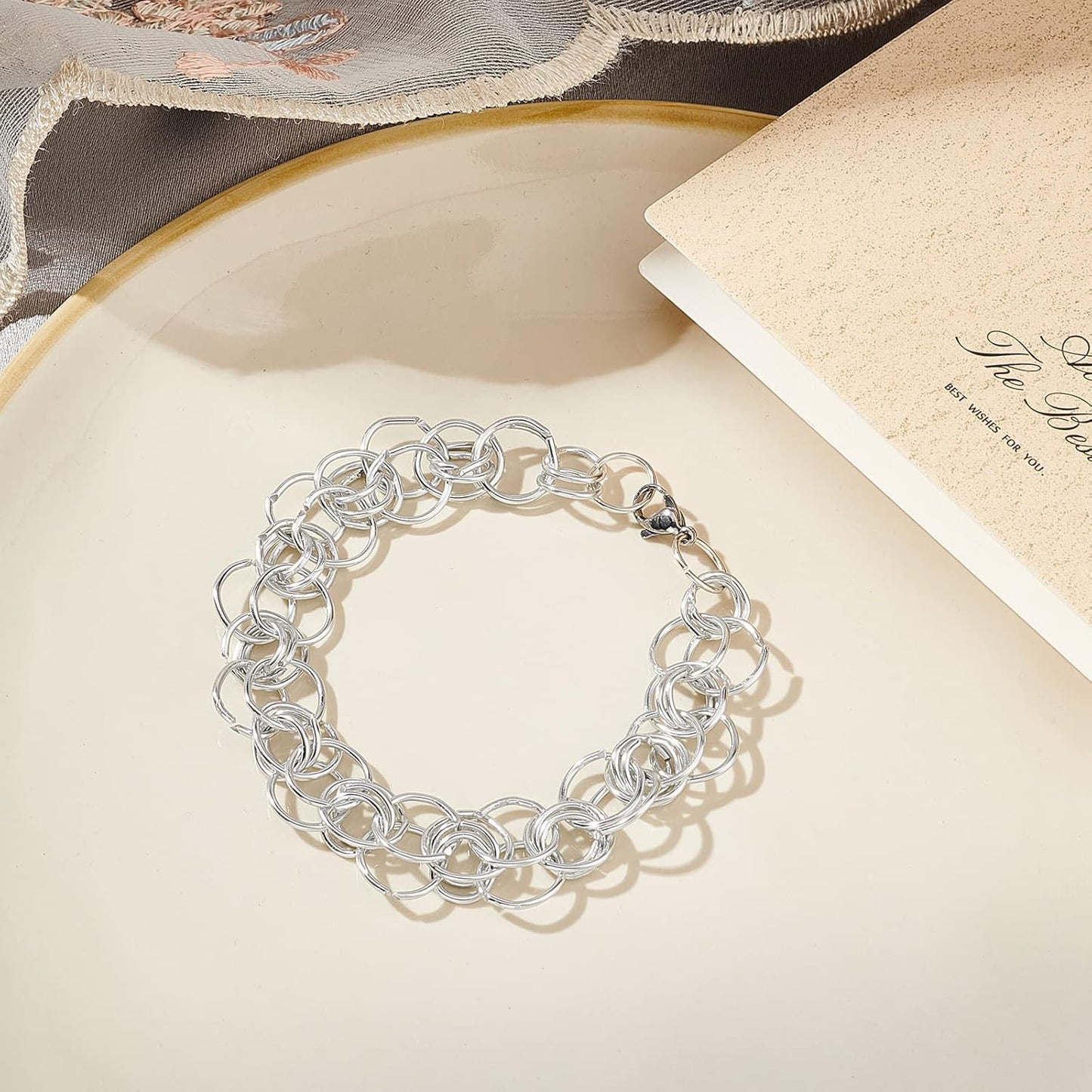 BENECREAT 12 17 18 Gauge Aluminum Wire (17 Gauge,380FT) Anodized Jewelry Craft Making Beading Floral Colored Aluminum Craft Wire - Black