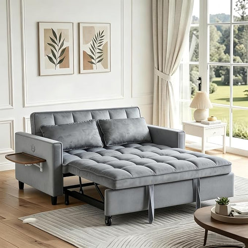 4 in 1 Convertible Sofa Bed, Pull Out Couch by Outdoorchairs
