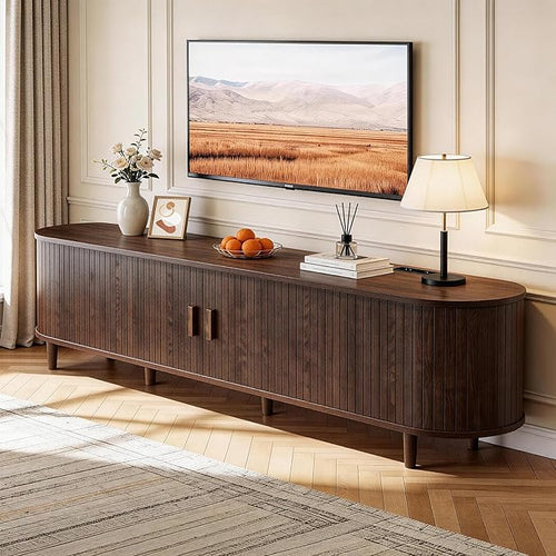 70" Mid Century Modern TV Stand by Unknown
