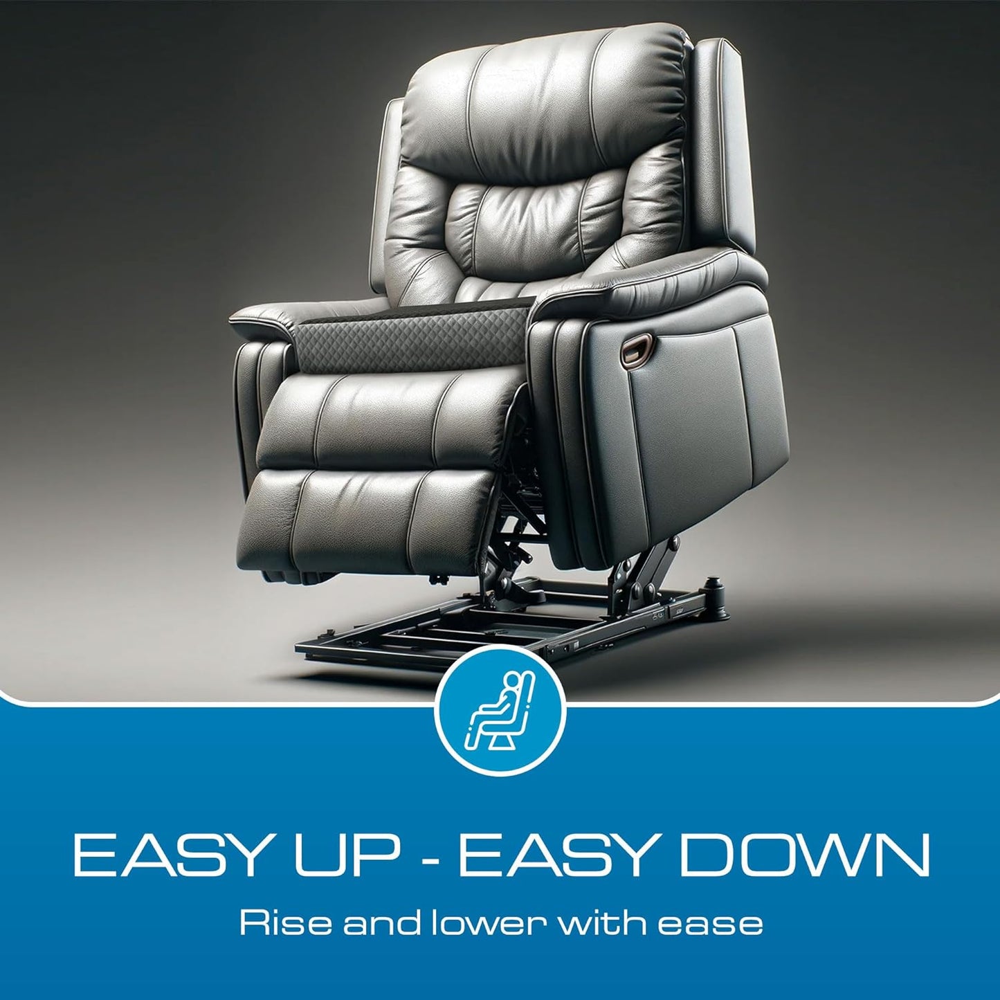 Kolbs Extra Large Recliner Cushion | Chic 2 Tone Velvet Cover (Seat Only)