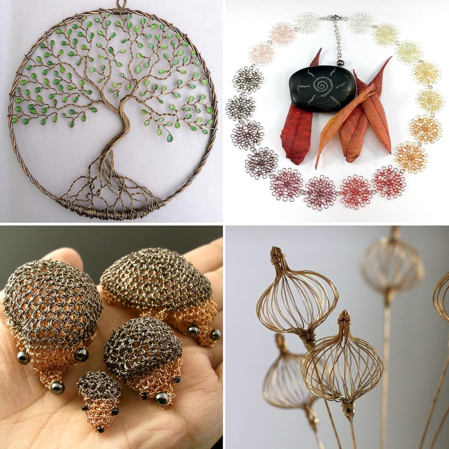 82FT Jewelry Wire 20 Gauge Tarnish-Resistant Copper Beading Wires Roll Bulk for DIY Crafts Jewelry Making, Antique Bronze