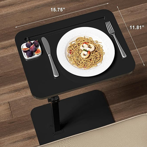 360° Swivel Sofa Side Table for Couch - Image 2