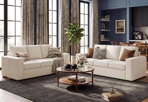 ABCASA 85'' Modern Couches for Living Room, 3 Seater Comfy Sofa by ABCASA