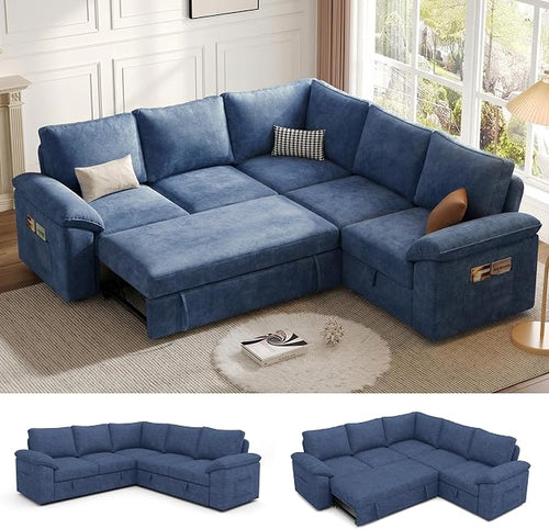 85 Inch Modular Sectional Sofa by Unknown
