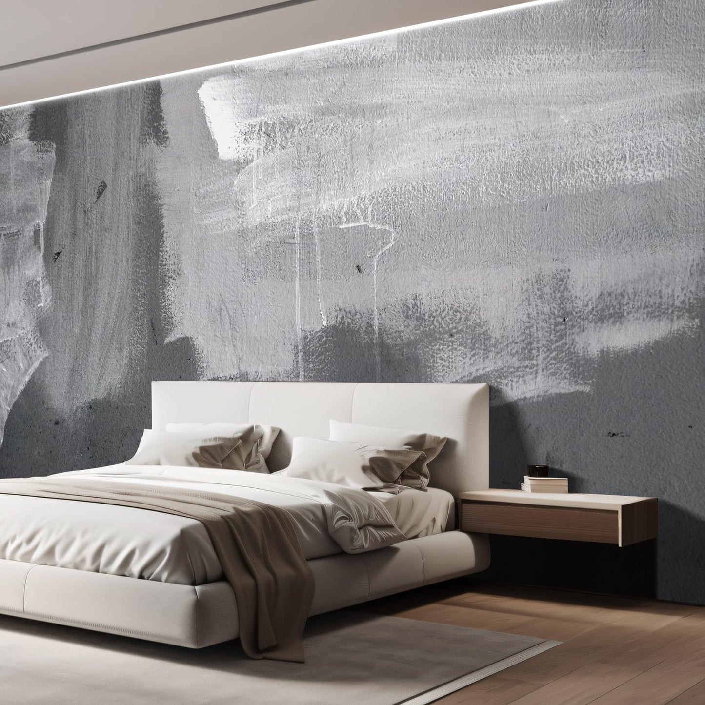 wall26 Wall Sticker/Wall Mural Metal Background, Not Peel and Stick, Non-Woven Wallpaper Decorative for Bedroom, Living Room,Office - 132x144 inches