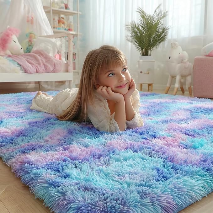 PAGISOFE Adorable Rainbow Runner Rugs - Image 2