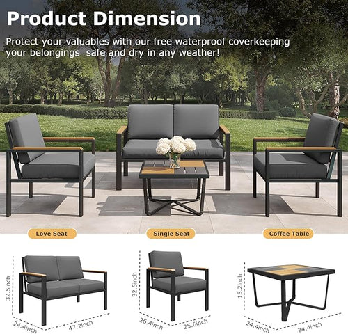 5-Piece Patio Furniture Set - Image 2