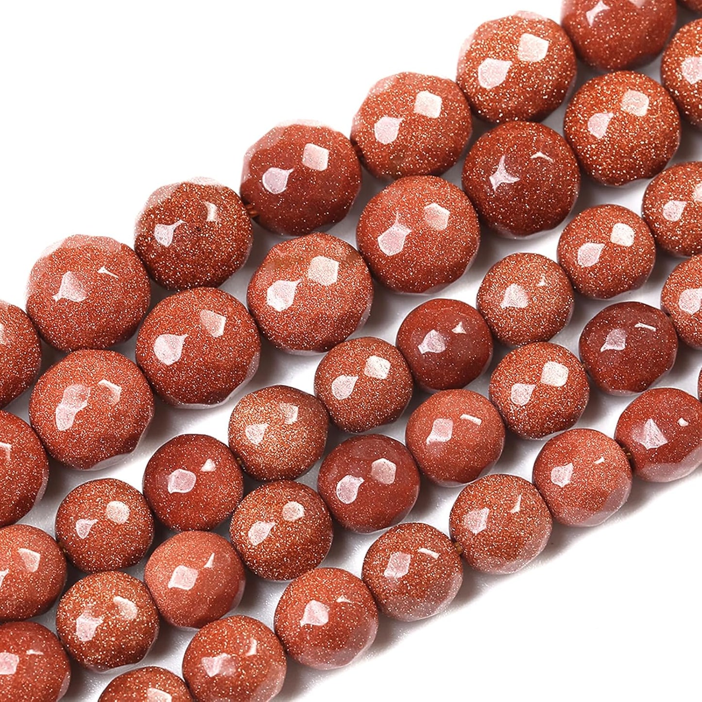 90pcs 4mm Natural Gold Sandstone Beads Faceted Stone Energy Healing Beads for Jewelry MakingDIY Bracelet Necklace Accessories 15" (4mm, Faceted Gold Sandstone)