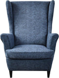 KRFOONN Wingback Chair Covers Slipcovers 2 Piece Stretch Wing Chair Covers by KRFOONN