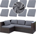 Outdoor Cushion Covers Set, Replacement by SUKAIKEQA