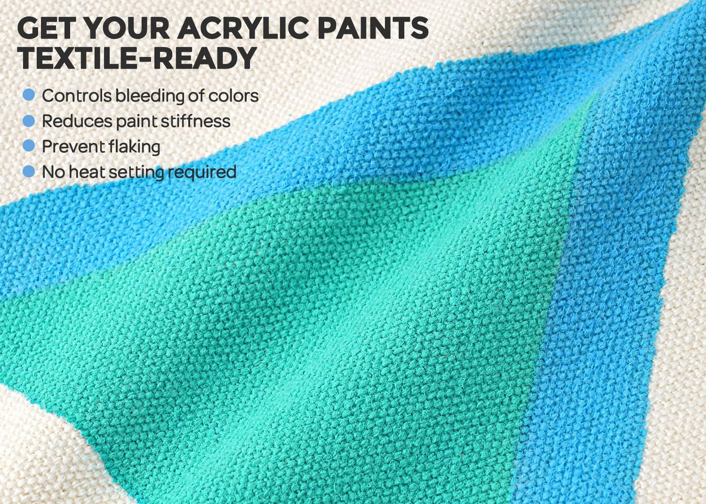 Nicpro Professional Effects Fabric Medium,69oz Bottle with Pump, Textile Painting Acrylic Fluid Medium, Improves Acrylic Paint Adhesion to Fabrics, Textiles for DIY Clothing, T-shirts, Shoes Jeans Bag