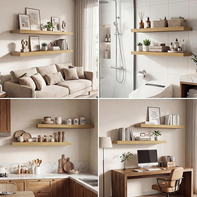 Dreamland 40 Inches Floating Shelves - Image 7