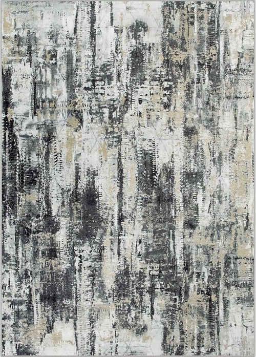 9x12 Area Rugs Washable Rug: Modern Abstract Living Room Rug Soft Anti-Skid - Image 2