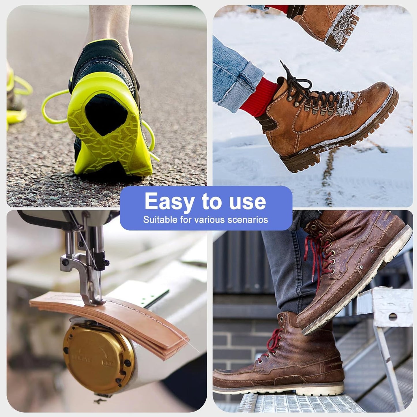 Extra Strong Bonded Nylon Thread #207 Tex210 – 16 OZ, 2000yds, Versatile Stitching Solution for Leather, Upholstery, Canvas Repair and More (Black)