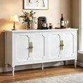 RoyalCraft Buffet Cabinet with Storage, Mid Century Modern Painted Credenza by Bringyoubetterlife