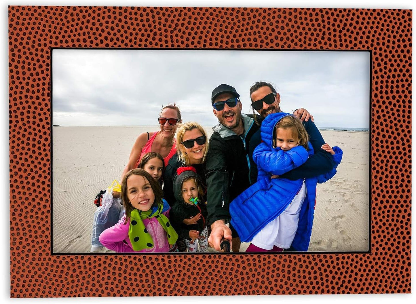 8x10 Mat Bevel Cut for 5x8 Photos - Acid Free Football Texture Precut Matboard - For Pictures, Photos, Framing - 4-ply Thickness