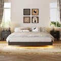 LYNSOM 3 Pieces King Bedroom Set, Floating Bed Frame by LYNSOM