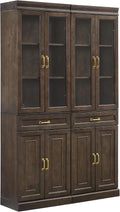 Crosley Furniture Stanton 2-Piece Glass Door Kitchen Storage Pantry Cabinet by CrosleyFurniture