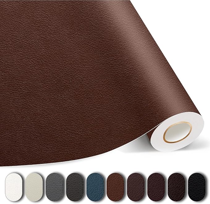 Kangshoon Leather Repair Patches, 17X79 Inch Self-Adhesive Leather Repair Tape by GiveYourFurnitureaNewLife
