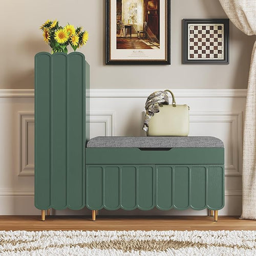 3More Shoe Organizer Cabinet, Entryway Bench by 3More