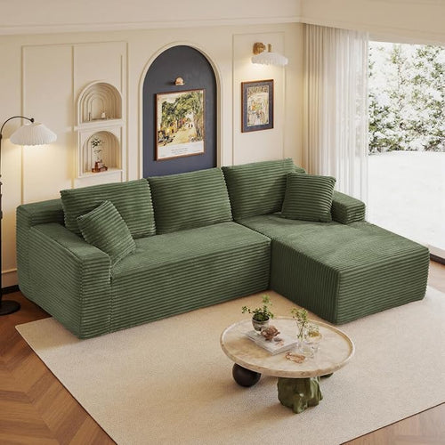 96" Sectional Couches for Living Room Cloud Couch Sofa by AWarmHomeForYou