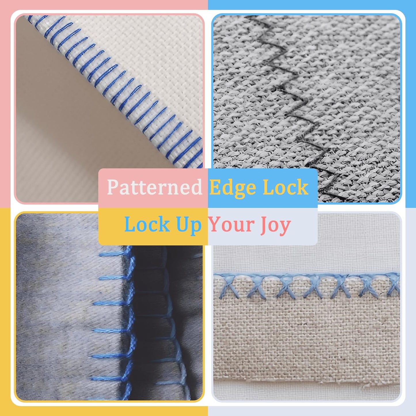 1 PCS 3mm Edge Lock Seam Guide, Mini Sewing Finger Ruler for Hand Sewing, DIY Sewing Kit Tool, Sewing Needle Gauge Measuring Guide, Pink