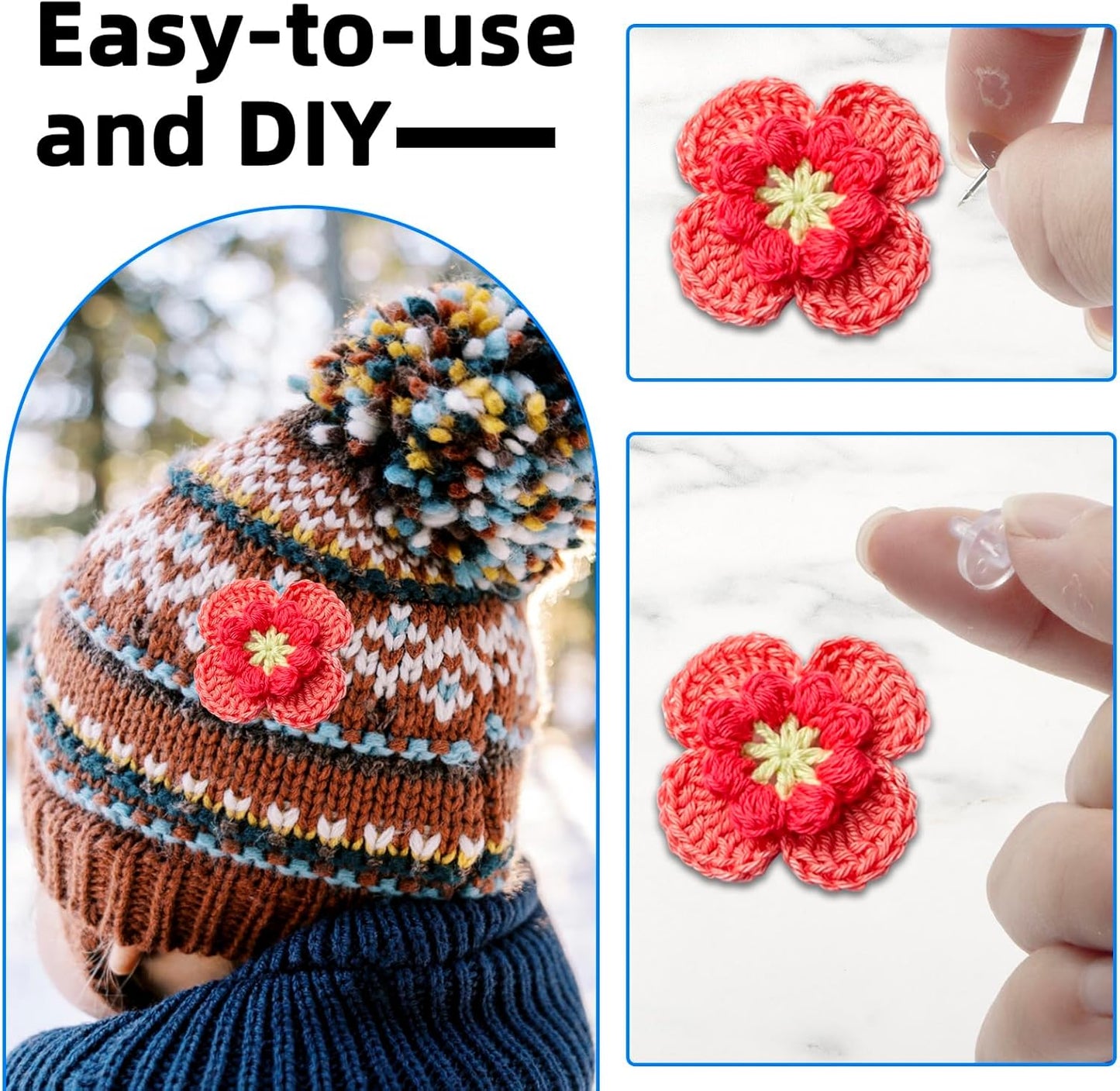 50 Pairs Rubber Butterfly Clutch Backs – Blank Pin Backings Replacement, Tie Tacks Keepers Replacement with Lapel Enamel Pins, Tie Tacks Blank Pins Enamel Pins, Brooches & DIY Craft Making