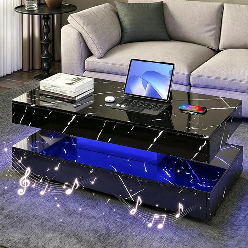 47.2" LED Smart Coffee Table by Unknown
