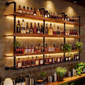 55.1in Wall Mounted Wine Rack by flowercart