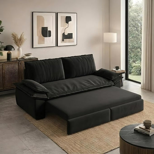 73.2" Sofa Bed Queen, 3-in-1 Pull Out Sofa Bed by Outdoorchairs