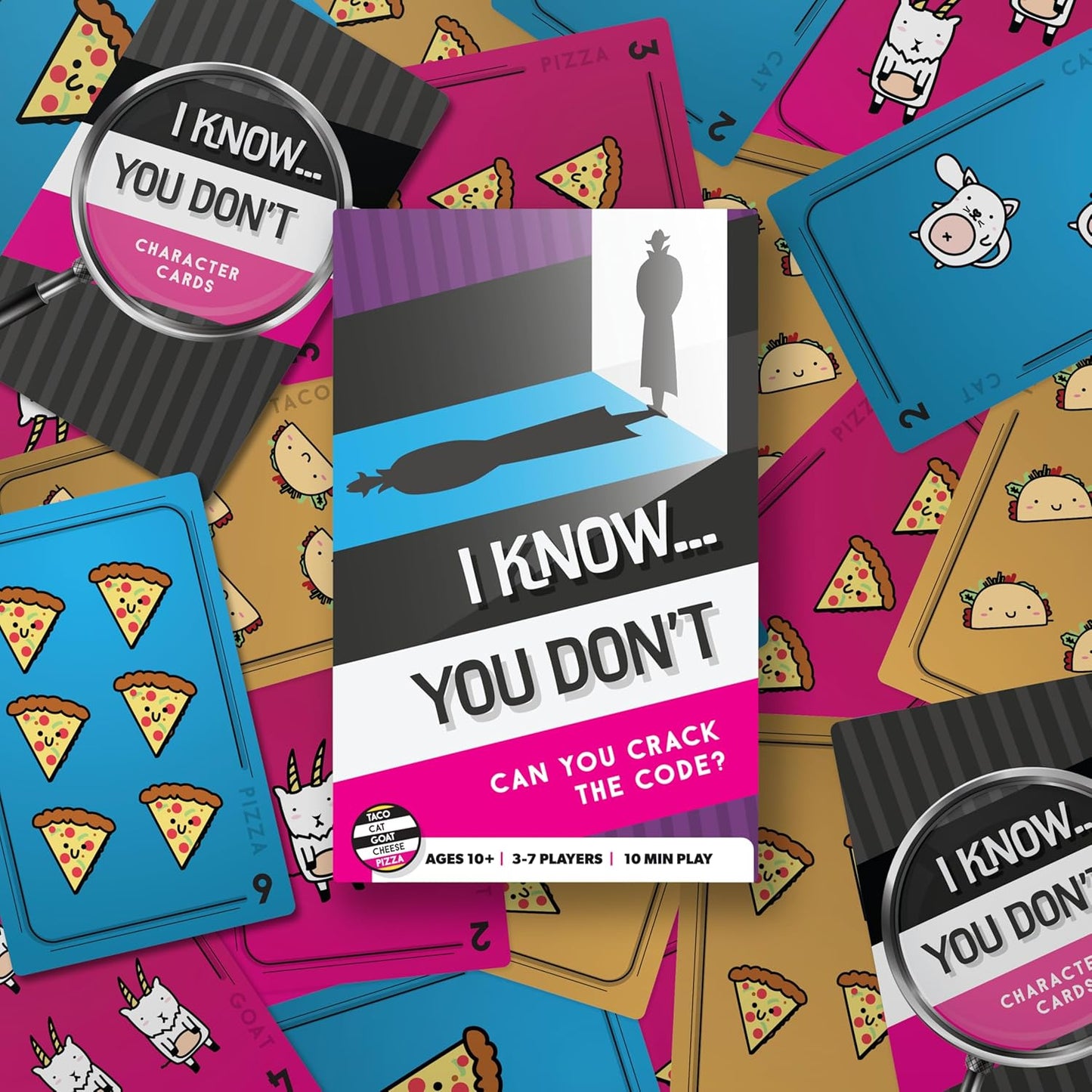 I know... You Don't Strategic Card Game for Family Game Night by Taco Cat Goat Cheese Pizza | Easy to Learn | Fast 10 Minute Rounds | Fun for Kids, Teens, and Adults | 3 - 7 Players