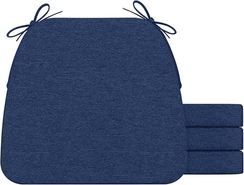 AAAAAcessories D-Shaped Chair Cushions, Machine-Washable Cover by AAAAAcessories