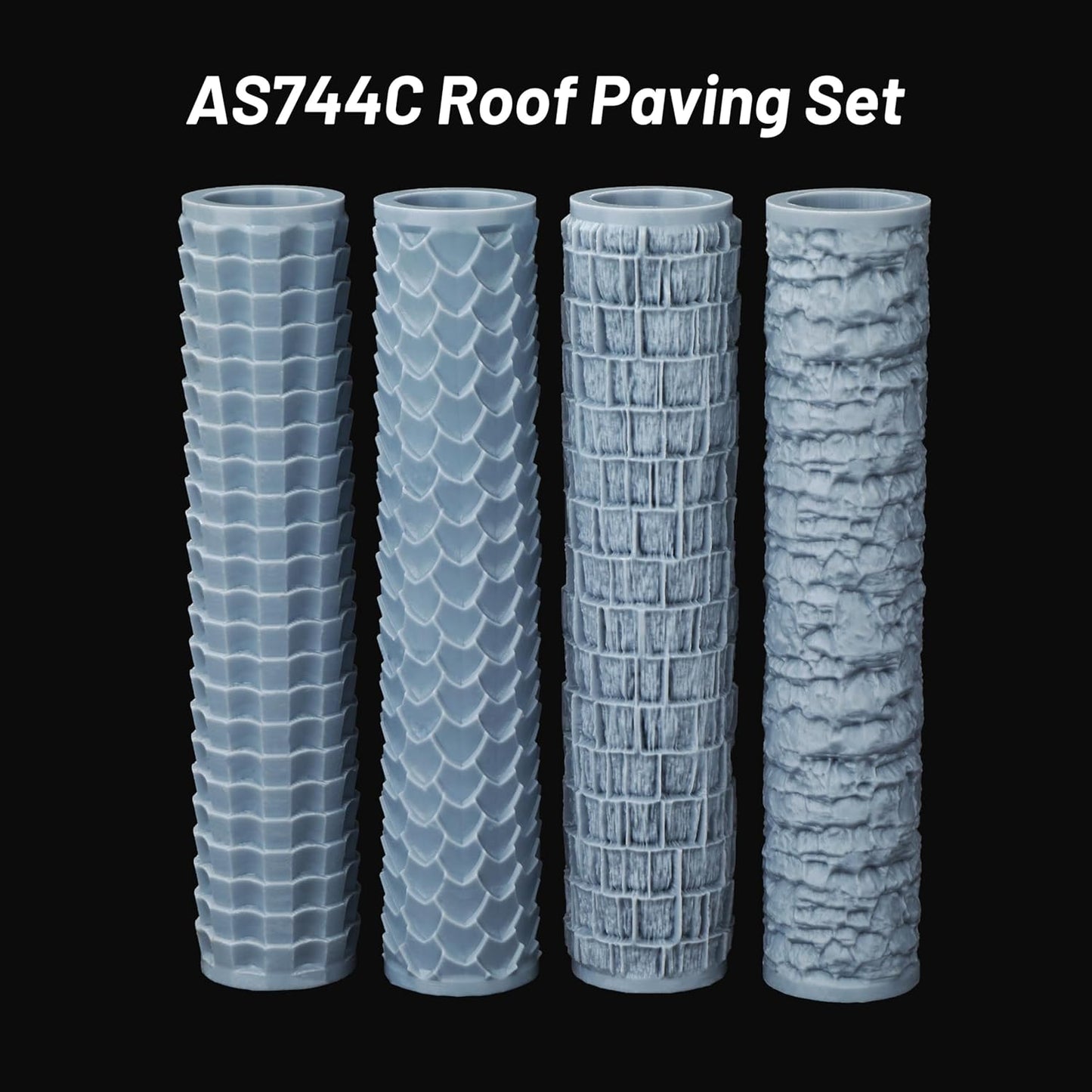 Terrain Roller Set for Foam Modeling – Build Stunning Roofs for DND Terrain Bundles, RPG Accessory Building Blocks for Adults, Table Maps, and Dungeons and Dragons Worlds-AS744C