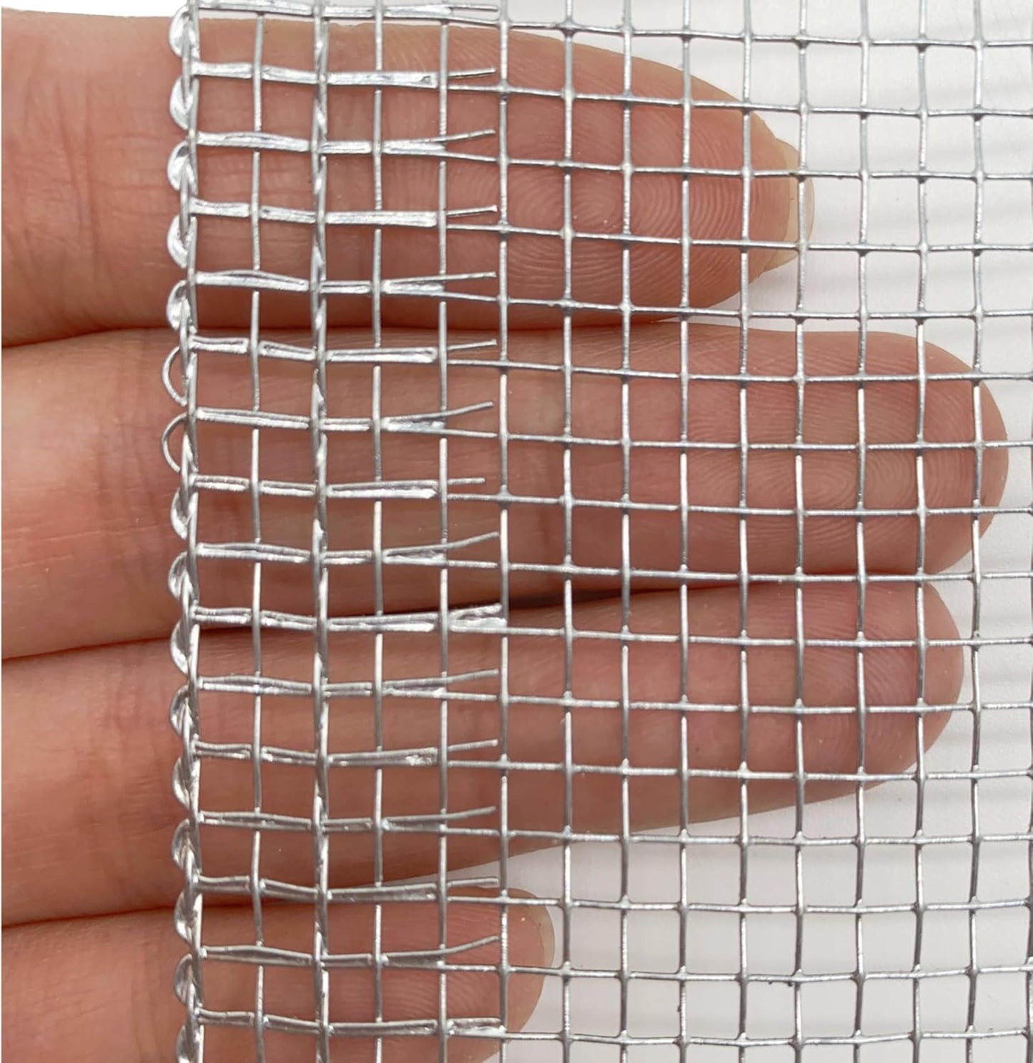 1/8 inch Galvanized Hardware Cloth Wire Mesh Screen Roll (24in x 10ft)